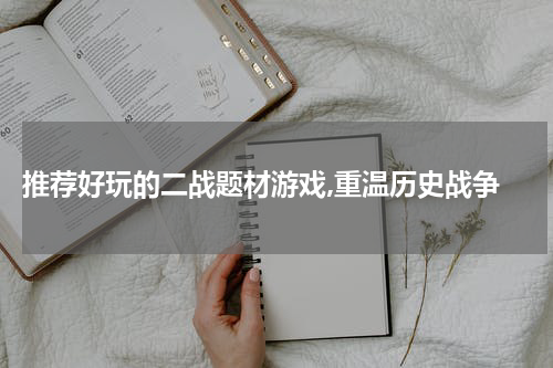  推荐好玩的二战题材游戏,重温历史战争