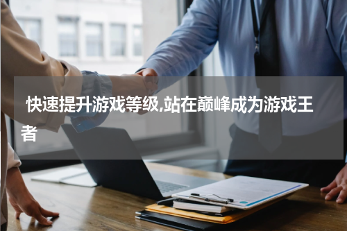  快速提升游戏等级,站在巅峰成为游戏王者