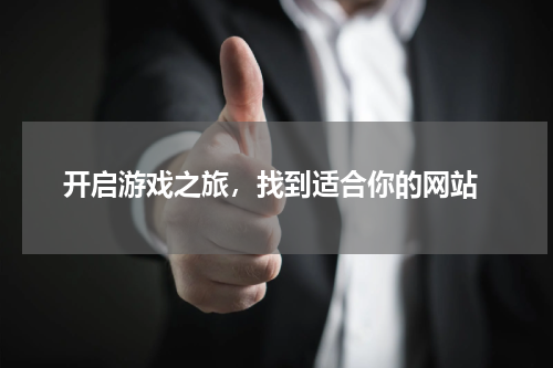  开启游戏之旅，找到适合你的网站