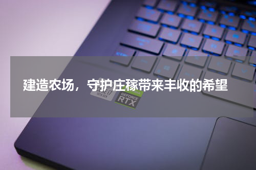  建造农场，守护庄稼带来丰收的希望