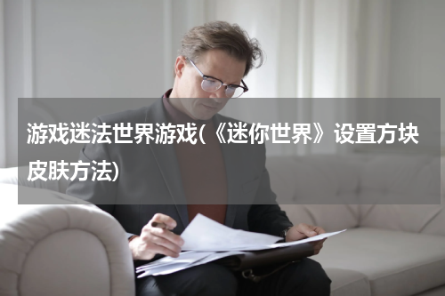 游戏迷法世界游戏(《迷你世界》设置方块皮肤方法)