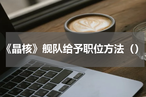 《晶核》舰队给予职位方法（）
