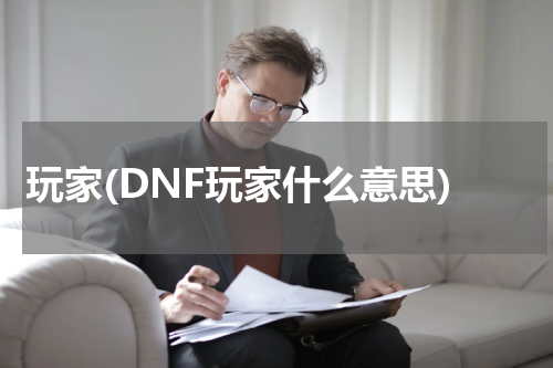 玩家(DNF玩家什么意思)