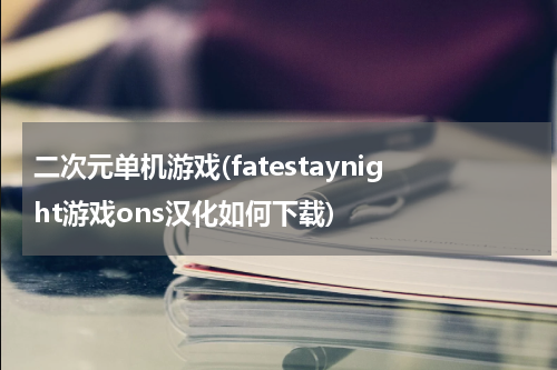 二次元单机游戏(fatestaynight游戏ons汉化如何下载)