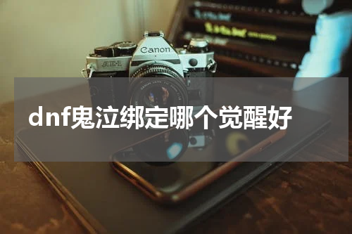 dnf鬼泣绑定哪个觉醒好