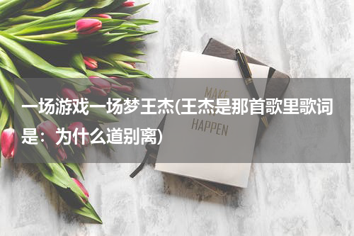 一场游戏一场梦王杰(王杰是那首歌里歌词是：为什么道别离)