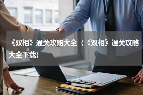 《双相》通关攻略大全（《双相》通关攻略大全下载）