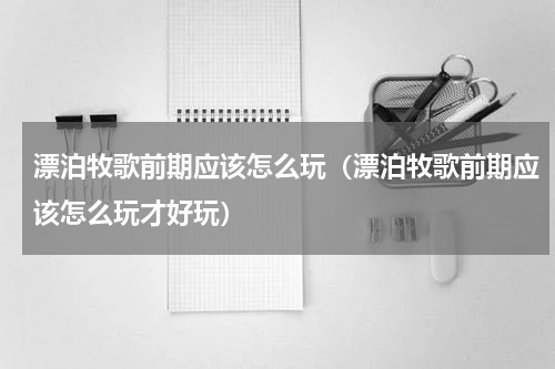 漂泊牧歌前期应该怎么玩（漂泊牧歌前期应该怎么玩才好玩）