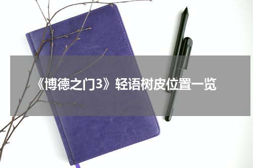《博德之门3》轻语树皮位置一览